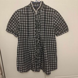 ポロラルフローレン(POLO RALPH LAUREN)のラルフローレンのチェック柄緑系カラーのシャツ(シャツ/ブラウス(半袖/袖なし))