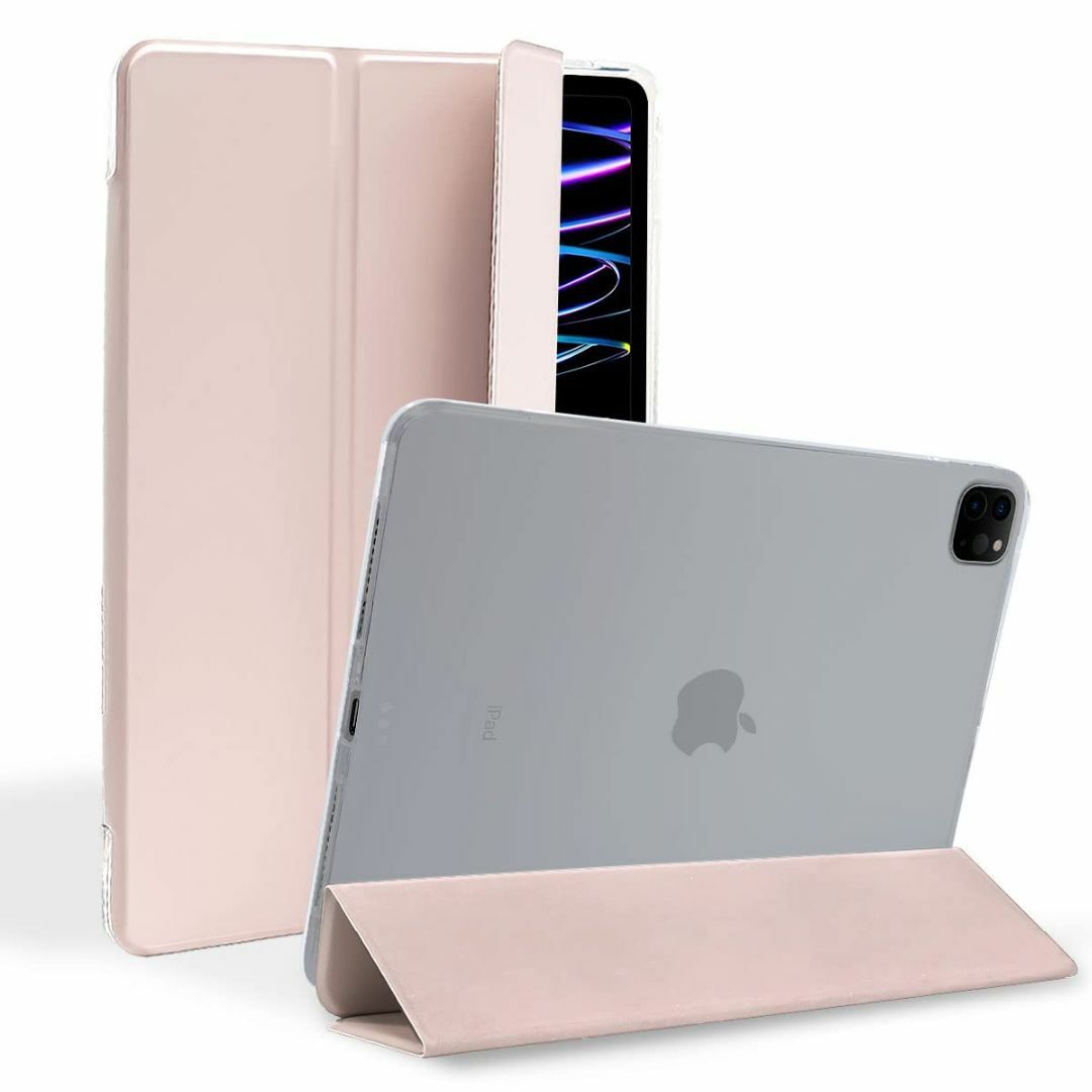 【色: ピンクサンド（背面クリア）】MS factory iPad Pro 11