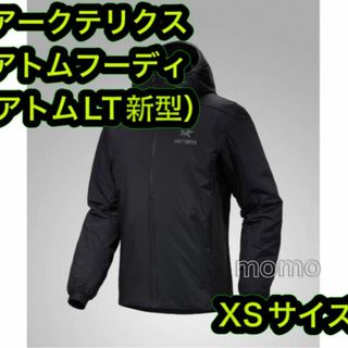 アークテリクス(ARC'TERYX)の新品 アークテリクス アトム フーディ メンズ ブラック XSサイズ 2023(マウンテンパーカー)