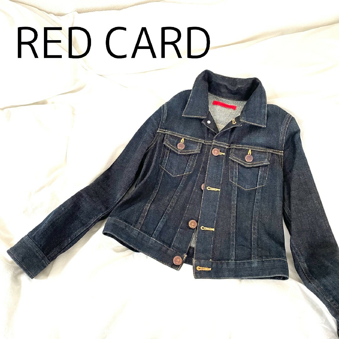 RED CARD♡デニムジャケット(popcorn)