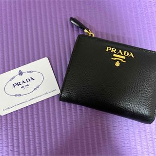 PRADA - PRADA 2つ折り財布の通販 by ok's shop|プラダならラクマ