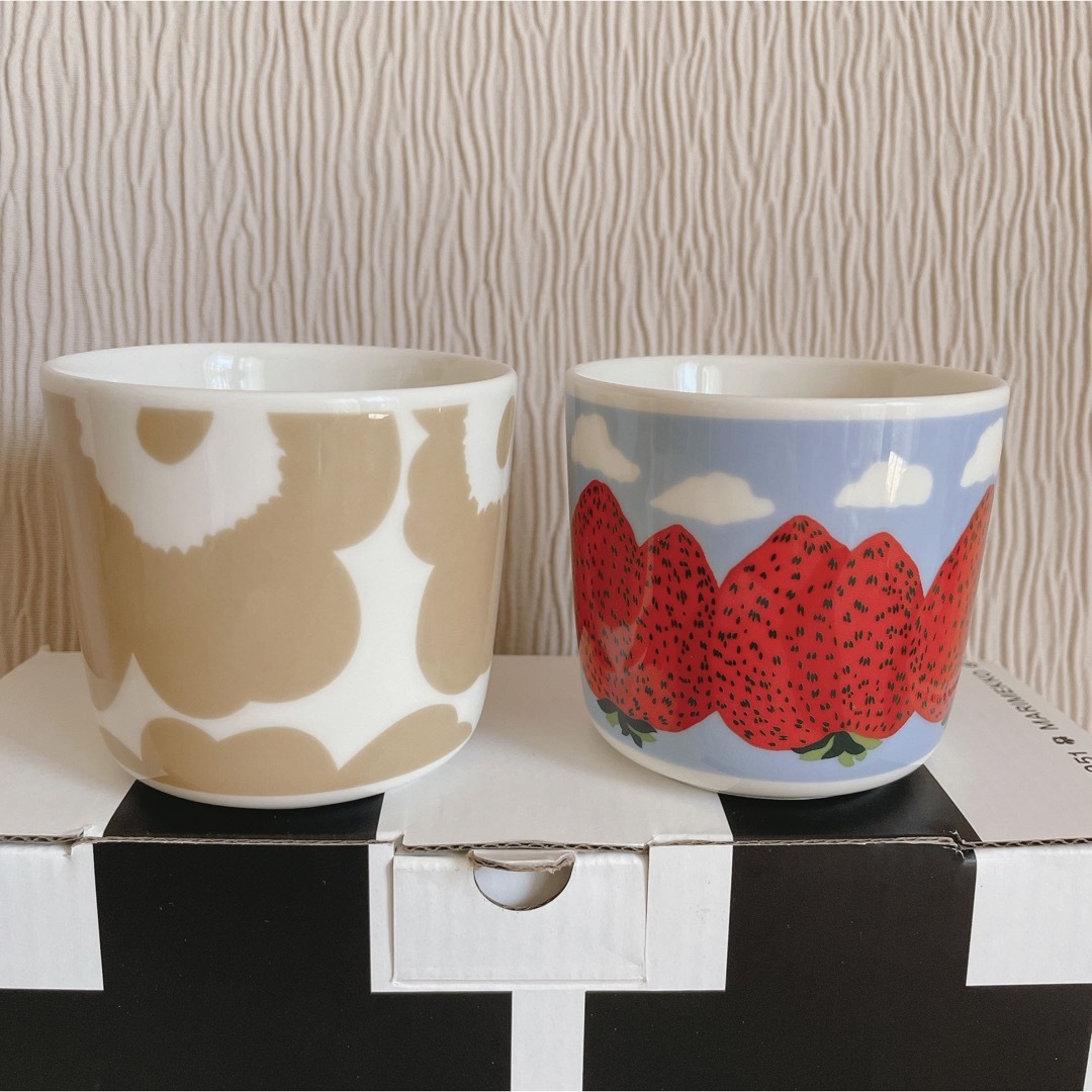 MARIMEKKO ラテマグ　LOKKI　2コset