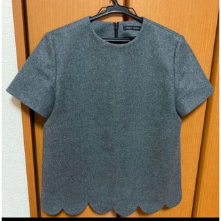 ★本日まで★ 新品タグ　ヨーコチャン　Scalloped-trim Shirt