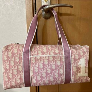 ディオール(Christian Dior) ボストンバッグ(ピンク/桃色系)の通販 ディオール(Christian Dior) ボストンバッグ(ピンク/桃色系)の通販