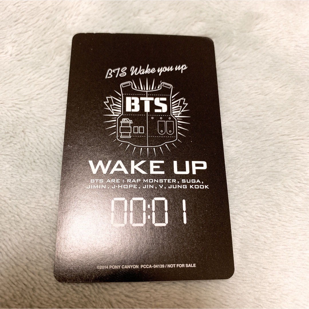 BTS wake up 初回生産限定盤 ホソク トレカ - K-POP/アジア