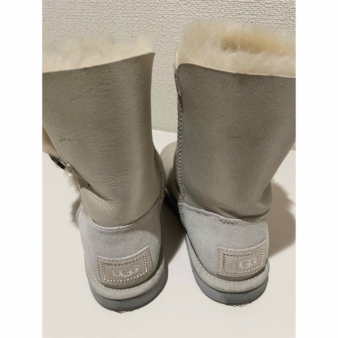 UGG ムートンブーツ　ベイリーボタン　22cm