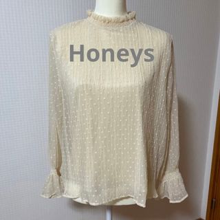 ハニーズ(HONEYS)の美品 Honeys シフォン ブラウス(シャツ/ブラウス(長袖/七分))