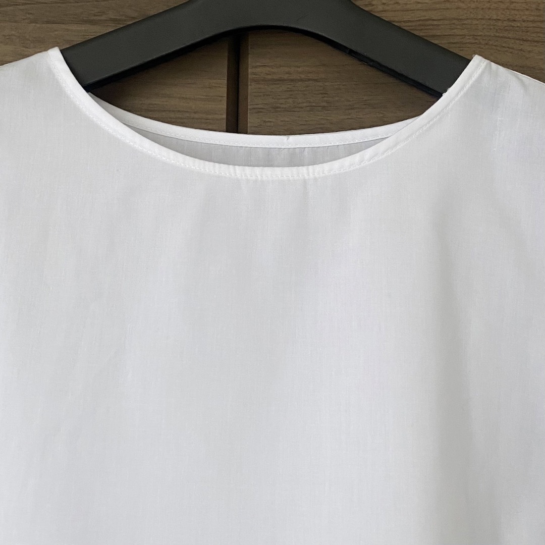 Techichi(テチチ)のテチチ　袖カットワークフリルシフォンブラウス レディースのトップス(シャツ/ブラウス(半袖/袖なし))の商品写真