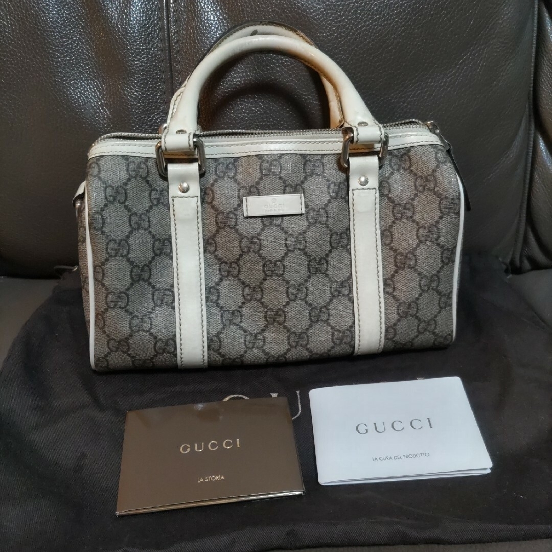 Gucci(グッチ)の【ぬこ様専用】GUCCI✨GGプラス ミニボストンバッグ193604　グッチ レディースのバッグ(トートバッグ)の商品写真