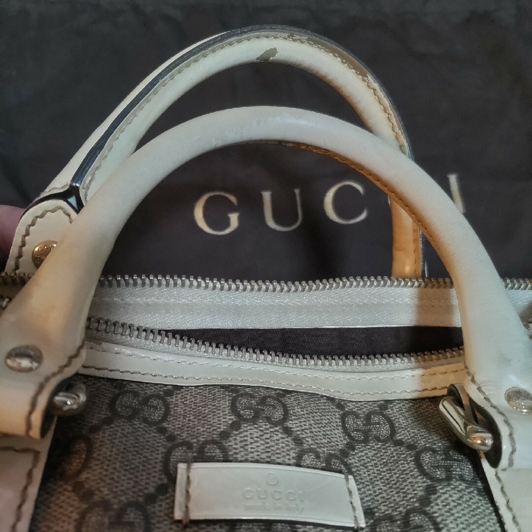 Gucci(グッチ)の【ぬこ様専用】GUCCI✨GGプラス ミニボストンバッグ193604　グッチ レディースのバッグ(トートバッグ)の商品写真