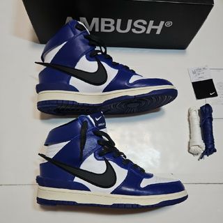 NIKE - AMBUSH × NIKE DUNK HIGH DEEP ROYAL 28cmの通販 by まとめて ...