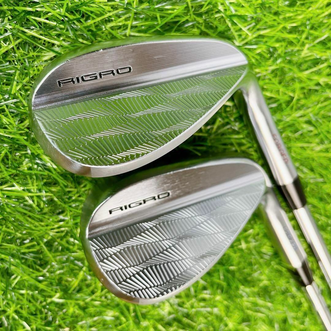 【究極のスピン性能】RIGRO / リグロ フォージド ウェッジ 52°56°