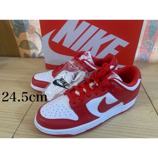 ナイキ(NIKE)のNIKEダンクLOW SP"White and University Red"(スニーカー)