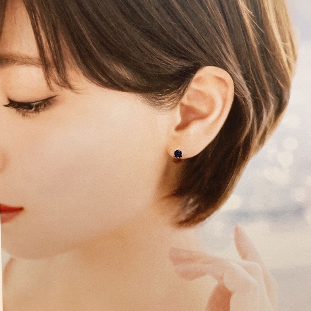 新品】Pt タンザナイト ピアス 計 1.00ct (Pt900 プラチナ) - ピアス
