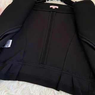 TOCCA - 美品☆トッカ ノーカラージャケット 羽織 リボン XS 小さい