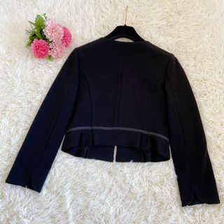 TOCCA - 美品☆トッカ ノーカラージャケット 羽織 リボン XS 小さい