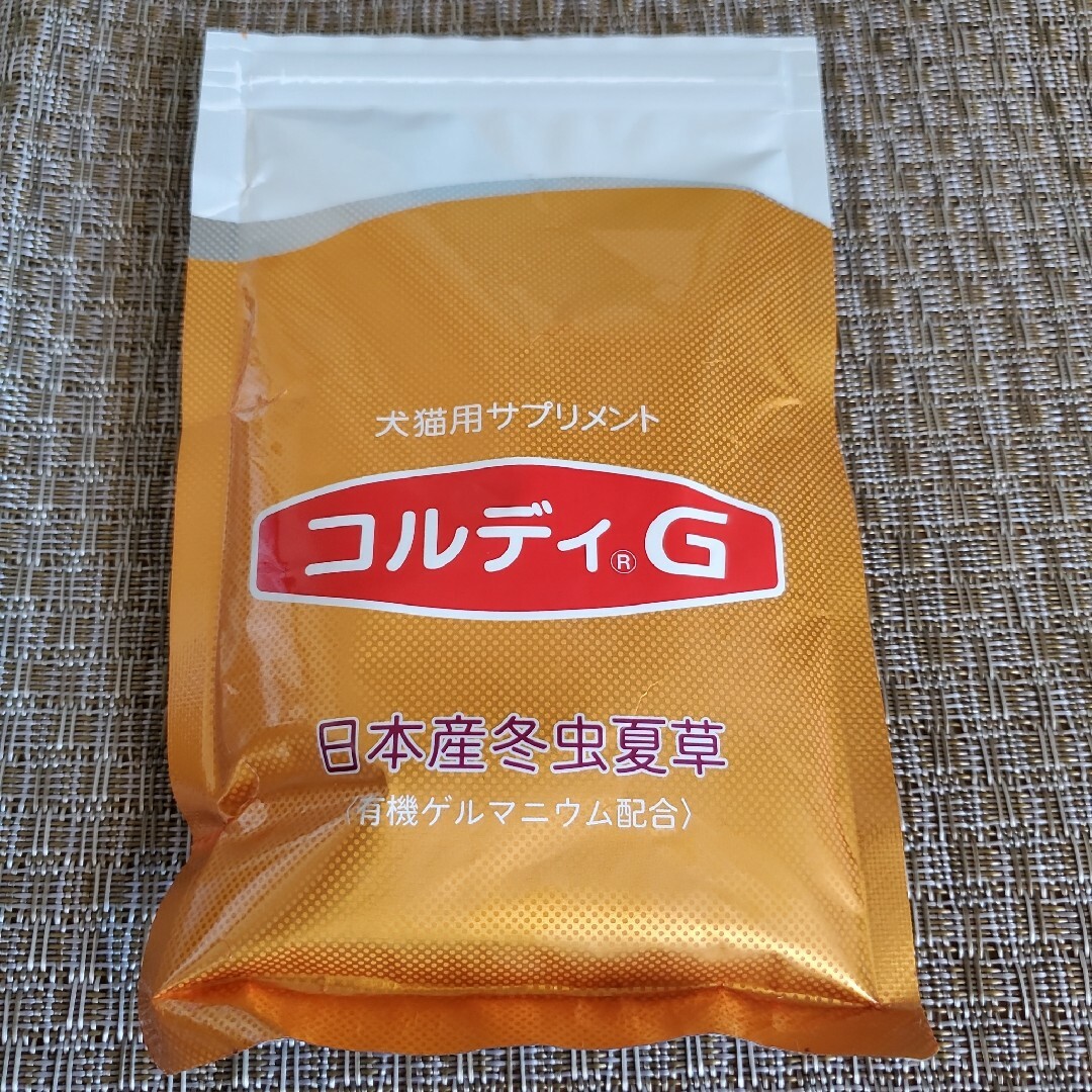 その他犬猫用サプリメント コルディG 日本産冬虫夏草 100g