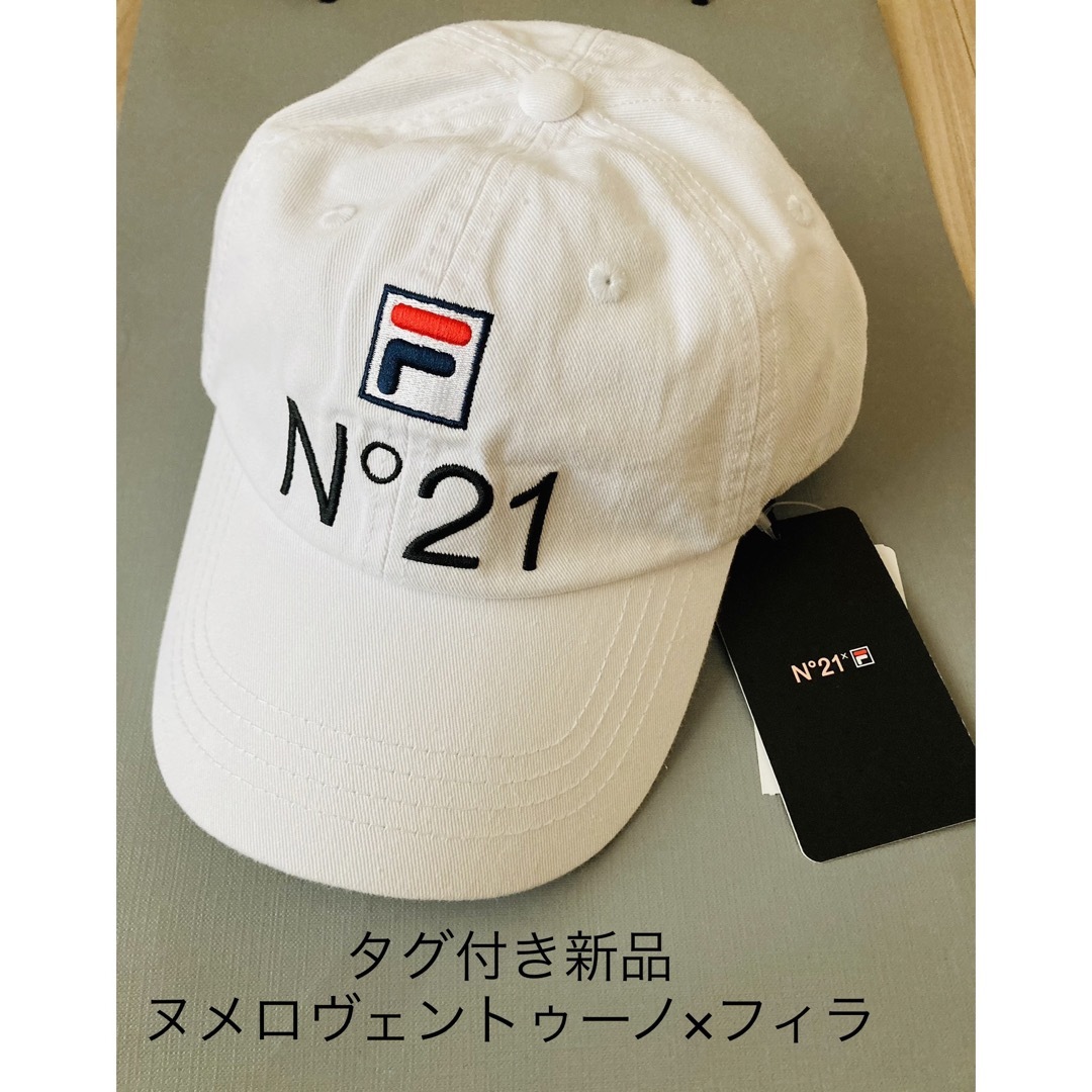 新品　フィラ　ヌメロヴェントゥーノ　N°21 コラボ　帽子　ネミカ　キャップ