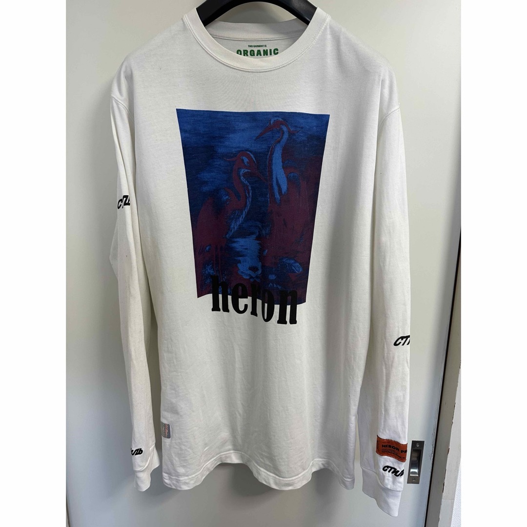 HERON PRESTON ヘロンプレストン オーバーサイズロンT - Tシャツ