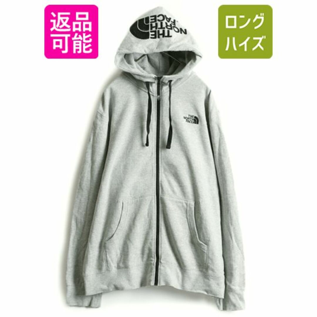 THE NORTH FACE(ザノースフェイス)のノースフェイス リアビュー スウェット フードパーカー XL 裏起毛 フルジップ メンズのトップス(パーカー)の商品写真