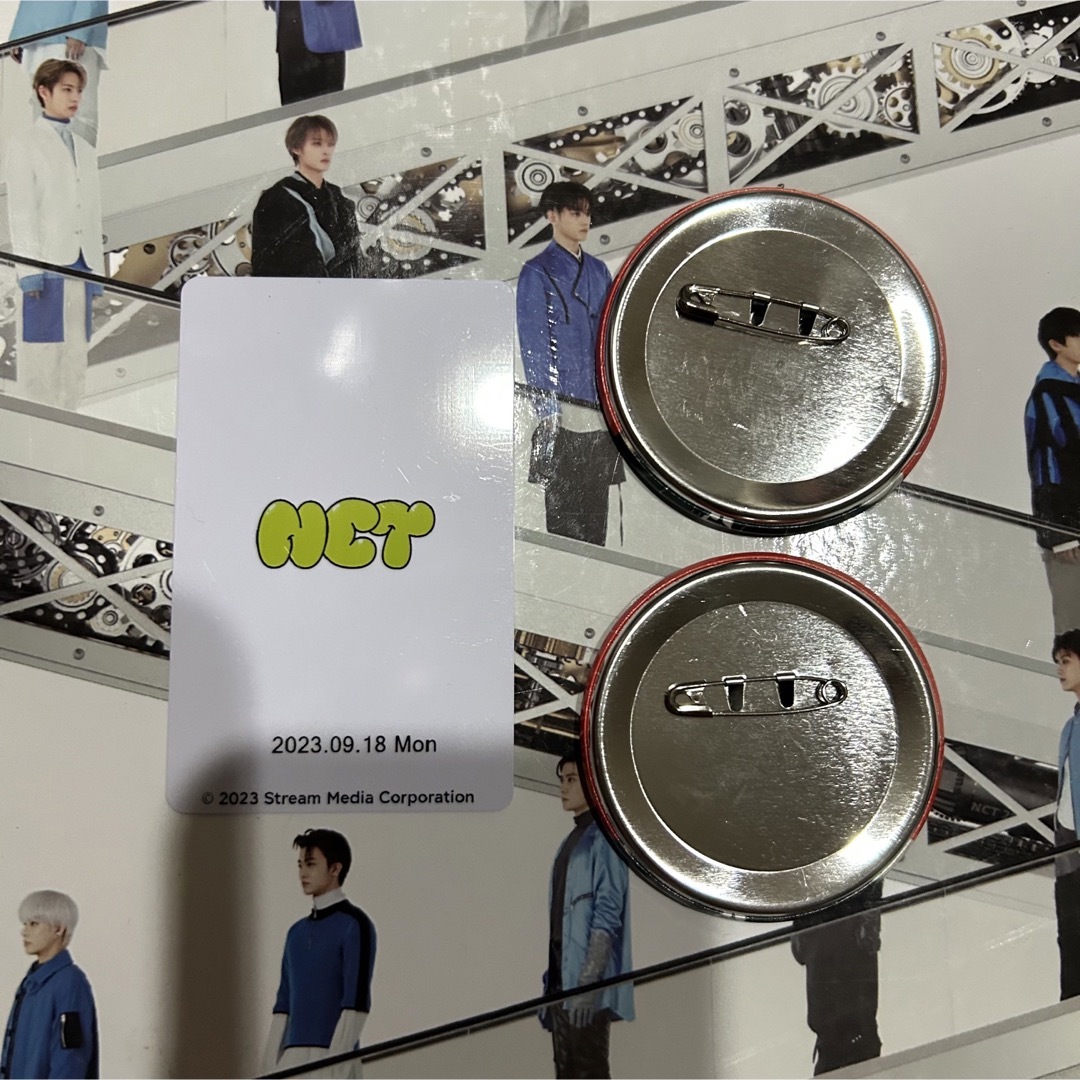 NCT xyz popup ヤンヤン ラキドロ トレカ 缶バッジ ポップアップ