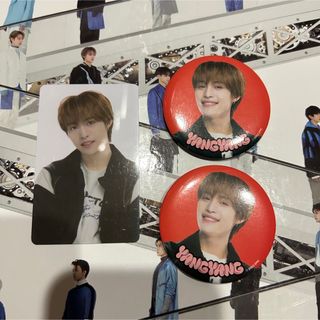 NCT xyz popup ヤンヤン ラキドロ トレカ 缶バッジ ポップアップ