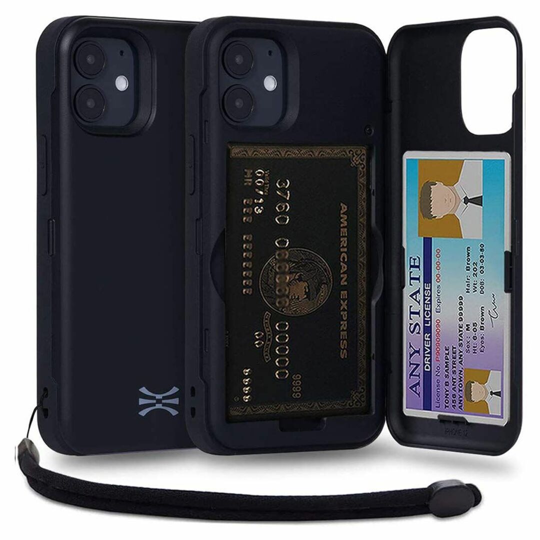 【色: ブラック】TORU CX PRO iPhone 12 Mini ケース