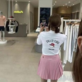 マルボン ゴルフ ポロシャツ 長袖 malbon シャツ レディース【S~L】の ...