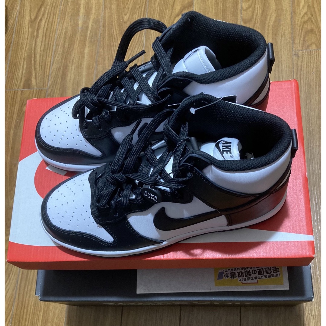 NIKE - NIKE DUNK HI RETRO 24cm パンダダンク の通販 by うさ's shop