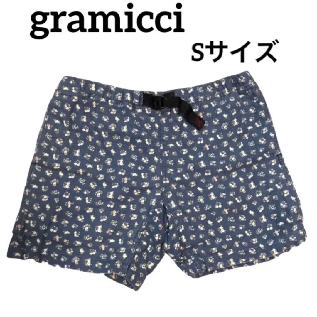 GRAMICCI(グラミチ)のgramicci 花柄ショートパンツ　Sサイズ レディースのパンツ(ショートパンツ)の商品写真