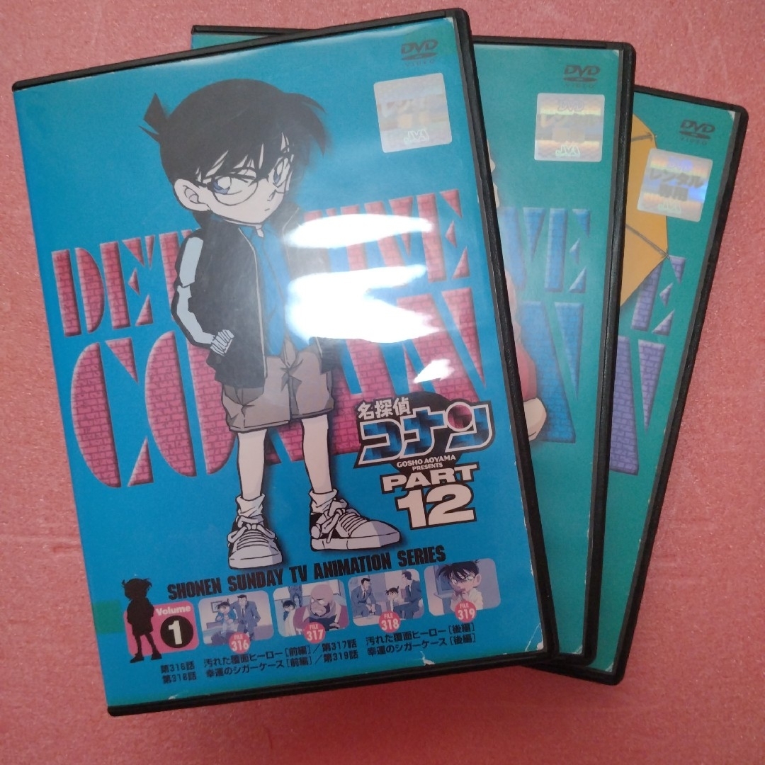 名探偵コナン DVD PART12 3巻セットの通販 by エンジェル's shop|ラクマ