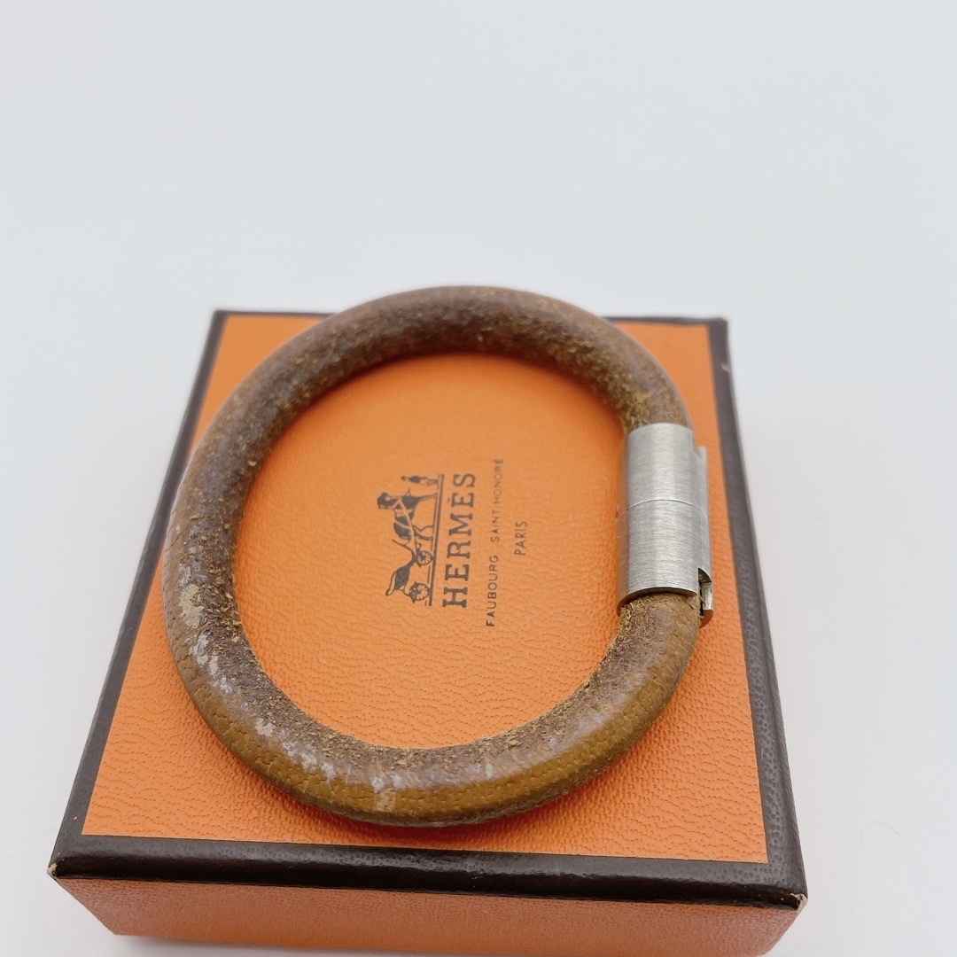 HERMES エルメス イオタ レザー ブレスレット - ブレスレット