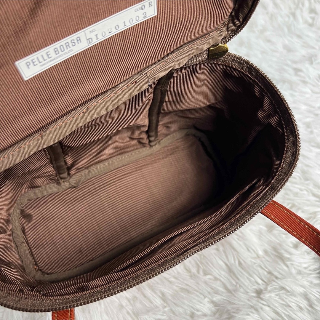 PELLE BORSA - PELLE BORSA ペレボルサ バック レディース 金ボタン