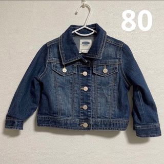 オールドネイビー(Old Navy)のオールドネイビー old navy デニムジャケット Gジャン アウター 80(ジャケット/コート)