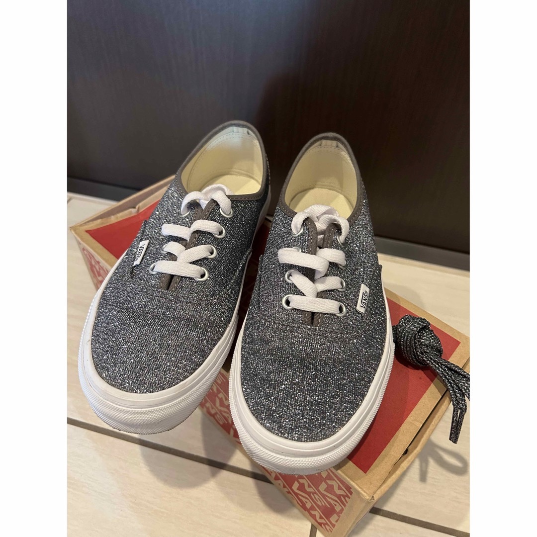 日本未発売☆Vans オーセンティック ラメ ホワイト