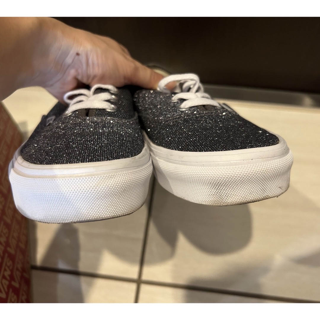 VANS authentic シルバーラメ 23.5