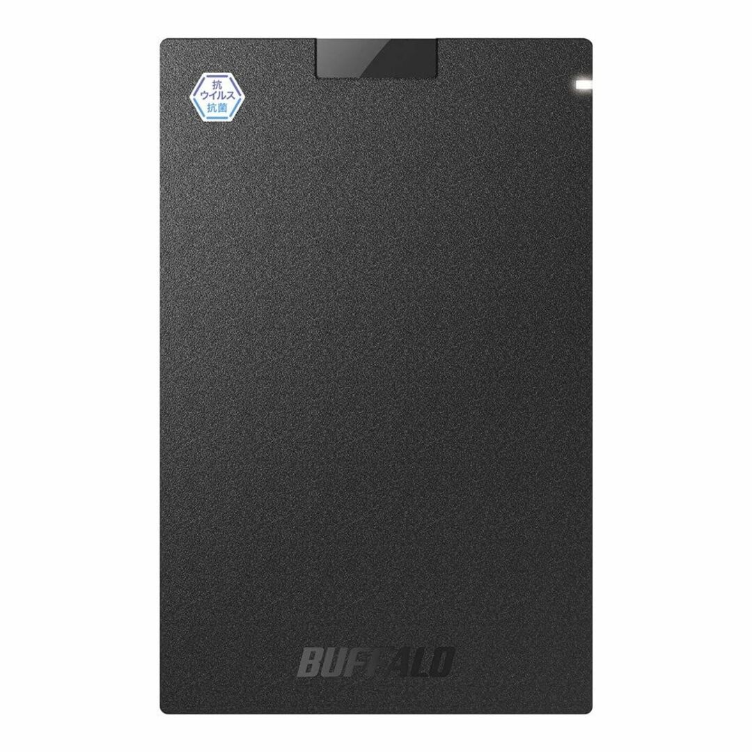 バッファロー BUFFALO 抗ウイルス・抗菌ポータブルSSD USB3.2(G