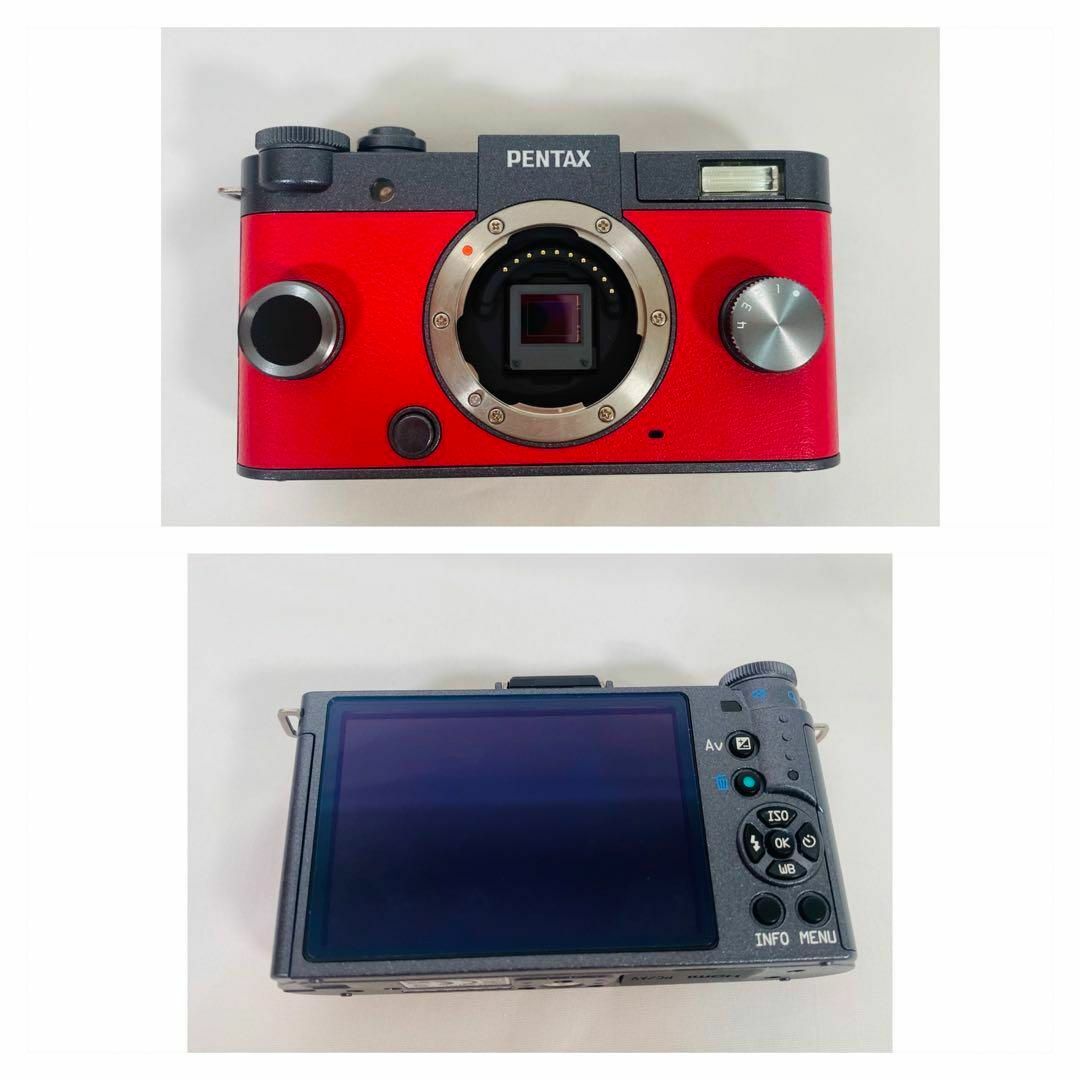 【動作品】RICOH PENTAX Q-S1 ダブルズームキット カメラ スマホ/家電/カメラのカメラ(デジタル一眼)の商品写真