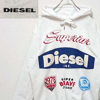 DIESEL - 【定番デザイン】【DIESEL】【ビッグロゴ】【パーカー
