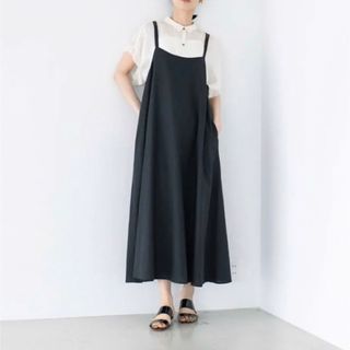 ムジルシリョウヒン(MUJI (無印良品))の北欧暮らしの道具店 後ろ姿もとっておきのキャミソールワンピース(ロングワンピース/マキシワンピース)