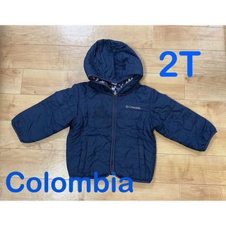 コロンビア(Columbia)のColombia コロンビア　キッズ　ダウン　リバーシブル　2T 90(ジャケット/上着)