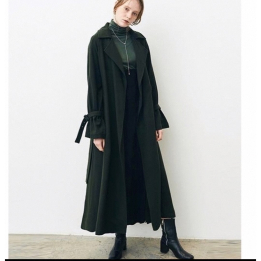 CLANE】HERRINGBONE SUPER LONG JK - ロングコート