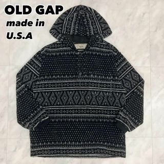 【希少】OLD GAP ヴィンテージ ボアフリースパーカー プルオーバー