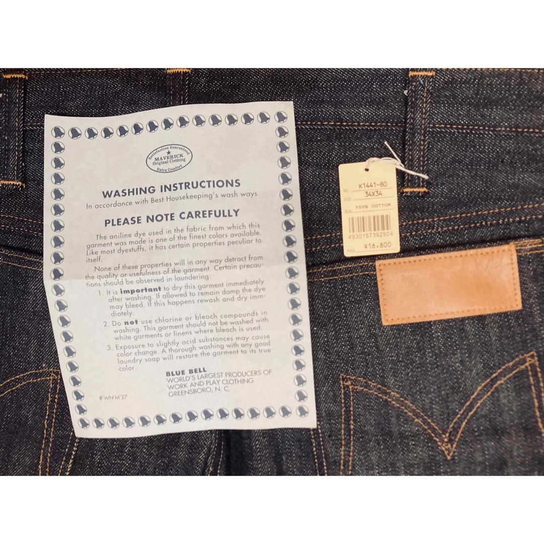 Wrangler - 希少 激レア 新品未使用 マーベリック ラングラー 44MW W34
