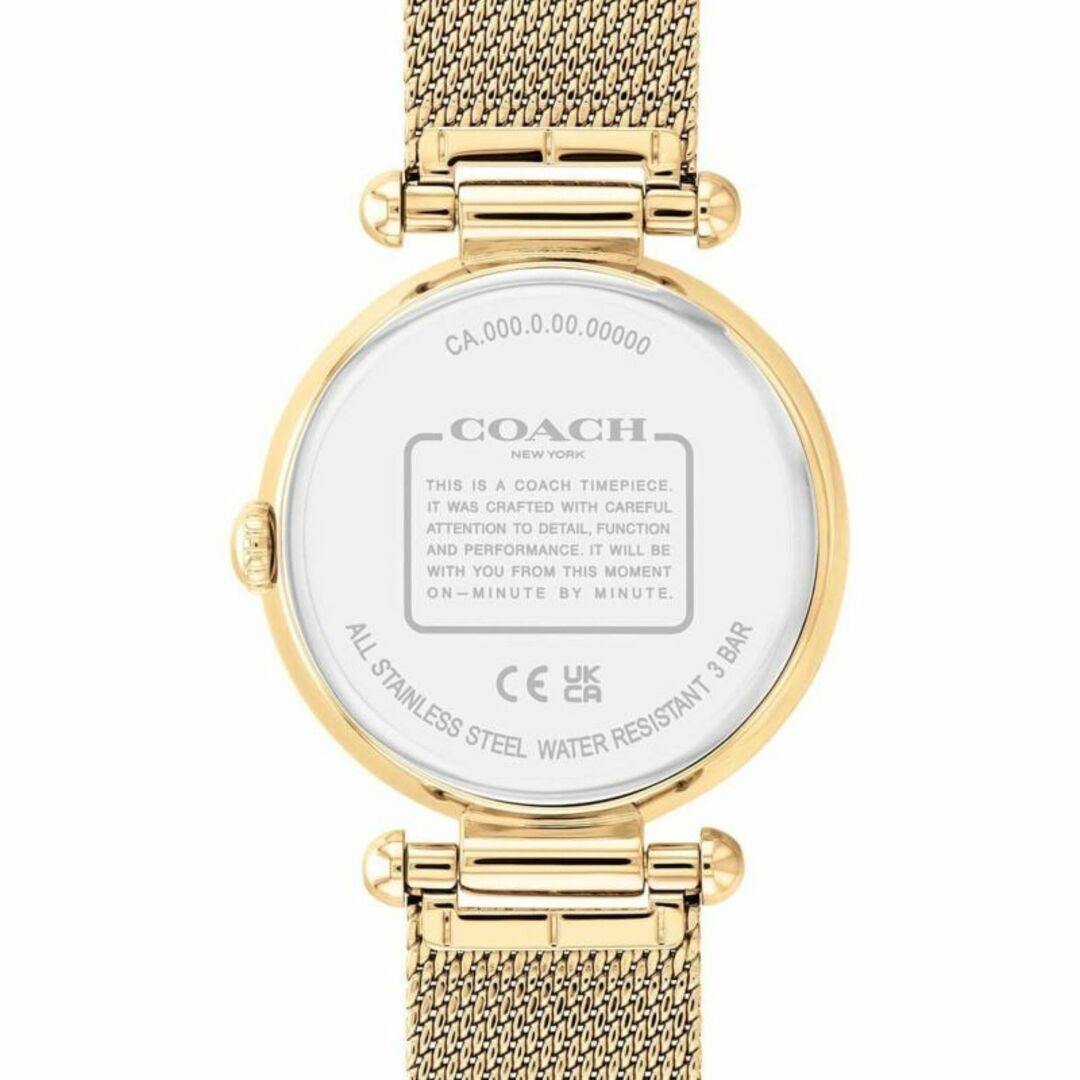 COACH(コーチ)のコーチ　ケリー 34mm メッシュブレスレットイ サンレイ ダイヤル レディースのファッション小物(腕時計)の商品写真