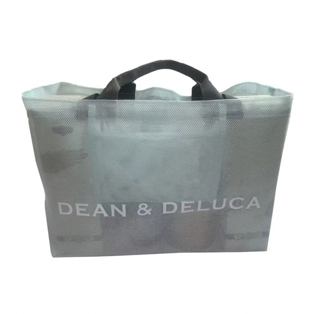 DEAN & DELUCA(ディーンアンドデルーカ)のDEAN&DELUCA 大容量サイズ　トートバッグ　メッシュ　グリーン レディースのバッグ(トートバッグ)の商品写真