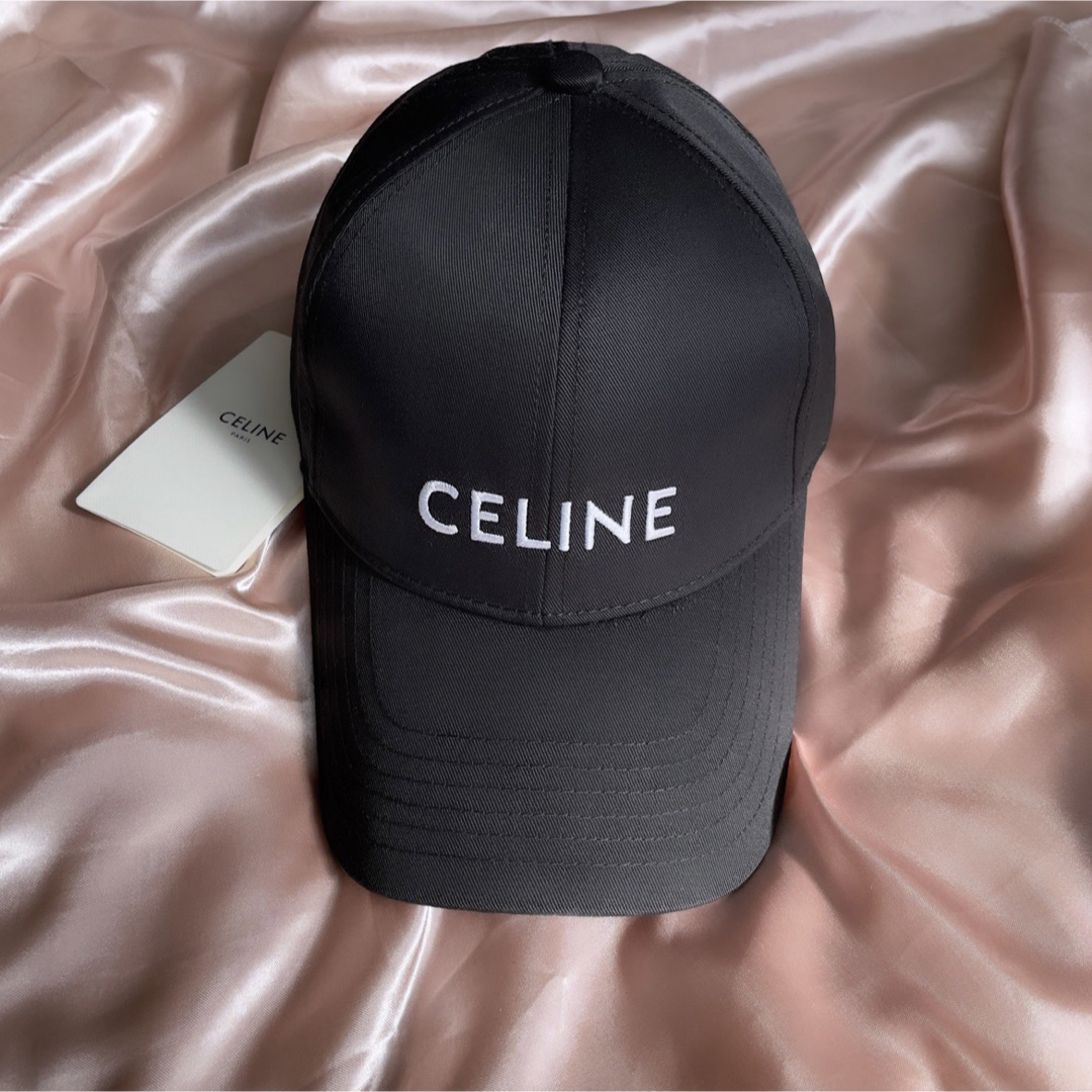 celine - CELINE セリーヌ キャップ 帽子 ユニセックス 新品 美品 タグ
