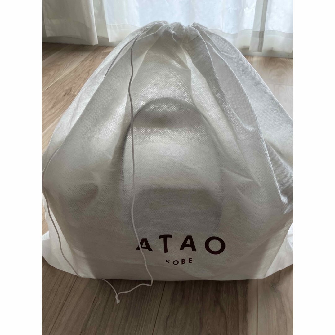 【美品】ATAO アタオ ピッコラ ハンドバッグ アイビスホワイト
