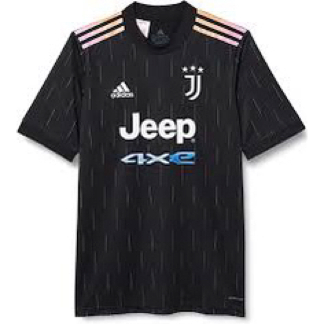 adidas(アディダス)の④定価7689 adidas Juventus ユベントス サッカー シャツ  スポーツ/アウトドアのサッカー/フットサル(ウェア)の商品写真