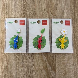 \\バラ売りも可/ バッジ 赤 黄 青 PIKMIN Nintendo 6個セット